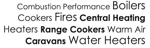 Nottingham Gas Combustion Performance Boilers Cookers Fires Central Heating Heaters Range Cookers Warm Air Caravans Water Heaters